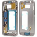  Samsung SM-G930F Galaxy S7 - LCD Bracket / Display Frame Silver