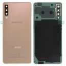 BATTERY COVER SAMSUNG GALAXY A7 2018 SM-A750 DUOS GOLD ORIGINAL