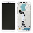 DISPLAY XIAOMI REDMI NOTE 5 WHITE WITH FRAME