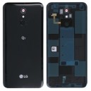 BACK COVER LG Q7 LMQ610EM BLACK ORIGINAL