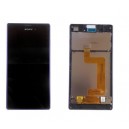 LCD SONY XPERIA T3M50W ORIGINAL SELF-WELDED COMPLETE WITH FRAME VIOLET