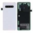 COVER BATTERIA SAMSUNG GALAXY S10 SM-G973 PRISM WHITE (BIANCO)