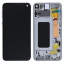 Samsung Display Unit Frame for Galaxy S10e SM-G970 WHITE