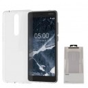 COVER PROTEZIONE NOKIA CC-109 PER NOKIA 5.1 TRASPARENTE