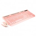 PC DESKTOP KIT 2 IN 1 KEYTECK PINK