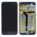 HUAWEI HONOR 6C PRO DISPLAY WITH TOUCH SCREEN   FRAME   BATTERY BLUE COLOR ORIGINAL