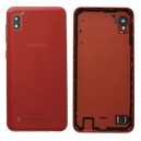 BACK COVER SAMSUNG GALAXY A10 SM-A105 RED ORIGINAL