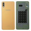 BATTERY COVER SAMSUNG GALAXY A70 SM-A705 COLOR CORAL ORIGINAL