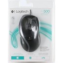 MOUSE LOGITECH M500 USB BLACK/GRAY