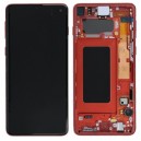 DISPLAY SAMSUNG GALAXY S10 SM-G973 ROSSO