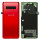 BATTERY COVER SAMSUNG SM-G975 GALAXY S10 PLUS ORIGINAL CARDINAL RED