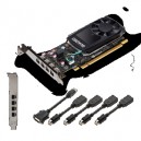 SCHDEDA VIDEO PNY NVIDIA QUADRO P620 2GB 4 USCITE MINI DP CON ADATTATORI