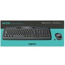 KIT TASTIERA E MOUSE WIRELESS LOGITECH MK270 COLORE NERO