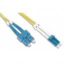 CAVO FIBRA OTTICA 0,5MT CONNETTORI LC-SC 50125 OM2 MULTI. GRIG