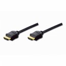 CAVO HDMI 1MT M-M SCHERMATO COLORE NERO