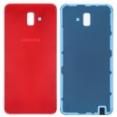 COVER BATTERIA SAMSUNG GALAXY J6 PLUS SM-J610 ROSSO