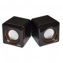 SPEAKERS STEREO COLORE NERO LINK LKSP01 JACK 3,5" ALIM. USB