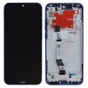 LCD DISPLAY   TOUCH UNIT   FRONT COVER FOR XIAOMI REDMI NOTE 8T BLUE (SERVICE PACK)