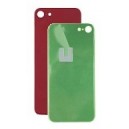 REAR COVER APPLE iPHONE 8 COLOR RED (BIG HOLE)