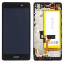 Huawei Frame   Display Unit for P8 LITE (Service Pack) BLACK