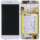 LCD FOR HUAWEI HONOR 8 WITH TOUCH SCREEN   FRAME WHITE SERVICE PACK