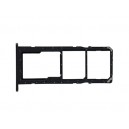 SIM / MEMORY CARD TROLLEY SAMSUNG GALAXY M11 SM-M115 BLACK ORIGINALE