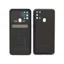 SAMSUNG GALAXY M31 SM-M315 BLACK BATTERY COVER ORIGINAL