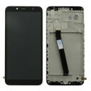 LCD WITH FRAME   TOUCH SCREEN XIAOMI REDMI 7A BLACK