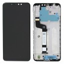 DISPLAY XIAOMI WITH FRAME REDMI NOTE 6 PRO BLACK