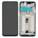 DISPLAY XIAOMI REDMI NOTE 9 PRO GREEN WITH FRAME ORIGINAL