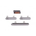 SET 4 EXTENSION BUTTONS APPLE IPHONE 12 PRO GRAPHITE