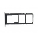 SIM / MEMORY CARD TROLLEY HUAWEI P SMART 2021 BLACK ORIGINAL