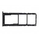 SIM / MEMORY CARD TROLLEY SAMSUNG GALAXY A20s SM-A207 BLACK ORIGINAL