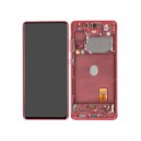 DISPLAY SAMSUNG GALAXY S20 FE 5G SM-G781 CLOUD RED SERVICE PACK ORIGINAL