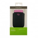 CUSTODIA BLACKBERRY ACC-32840-302 NERA ROSA ORIGINALE BLISTER