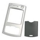 GUSCIO NOKIA N80 SILVER ORIGINALE