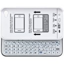 TASTIERA QWERTY BLUETOOTH PER APPLE IPHONE 4S/4 COLORE BIANCA IN BLISTER