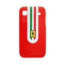 COVER PROTEZIONE FERRARI PER SAMSUNG GT-I9000 GALAXY S COLORE ROSSO IN BLISTER