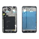 FRONT COVER SAMSUNG GT-N7000 GALAXY NOTE ORIGINAL BLACK COLOR