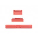 KIT TASTI LATERALI APPLE IPHONE 5C ROSA