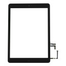 TOUCH SCREEN APPLE IPAD AIR ORIGINALE CON TASTO HOME E BIADESIVO NERO 