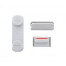 KIT TASTI LATERALI APPLE IPHONE 5 SILVER