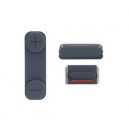 KIT TASTI LATERALI APPLE IPHONE 5 NERO