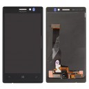 DISPLAY NOKIA LUMIA 925 CON TOUCH SCREEN ORIGINALE COLORE NERO