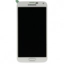 DISPLAY SAMSUNG SM-G900 GALAXY S5 COMPLETO CON TOUCH SCREEN BIANCO ORIGINALE