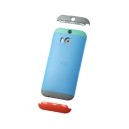 COVER PROTEZIONE HTC HC C940 PER HTC M8 COLORE VERDE BLU IN BLISTER