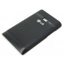 COVER BATTERIA LG E400 OPTIMUS L3 NERO ORIGINALE