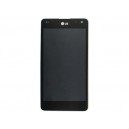 DISPLAY LG E975 OPTIMUS G COMPLETO CON TOUCH SCREEN + FRAME NERO ORIGINALE