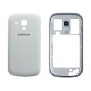 COVER POSTERIORE SAMSUNG COMPLETO DI COPRIBATTERIA PER GT-S7562 GALAXY S DUOS ORIGINALE COLORE BIANCO