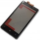 TOUCH SCREEN NOKIA LUMIA 820 COLORE NERO CON FRAME